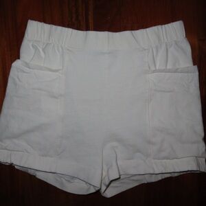 White Zara cotton shorts